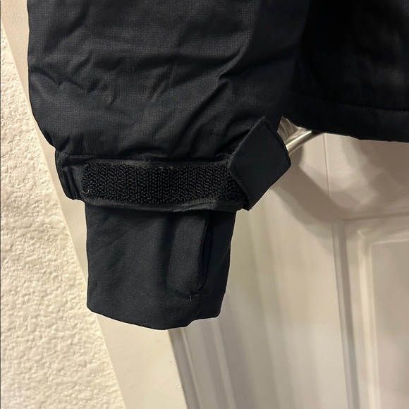 Black Insulated Jacket with Hood - Picture 4 of 5